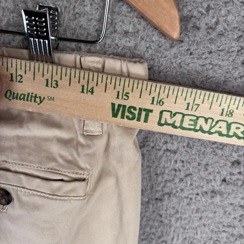 Bearbottom Pants Mens Medium Khaki Beige‎ Stretch Jogger Elastic Cuffs Casual